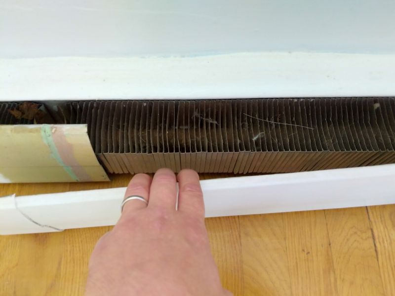 Baseboard Heater Installation